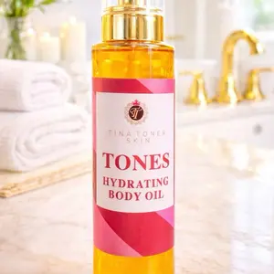 TINA TONER Tones and NOURISHING BODY OIL papaya Skincare