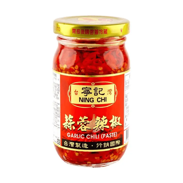 Ning Chi Chili Garlic Sauce - 245g Ambient Cooking Sauce, Versatile Dip for Staples & Cooking Essentials