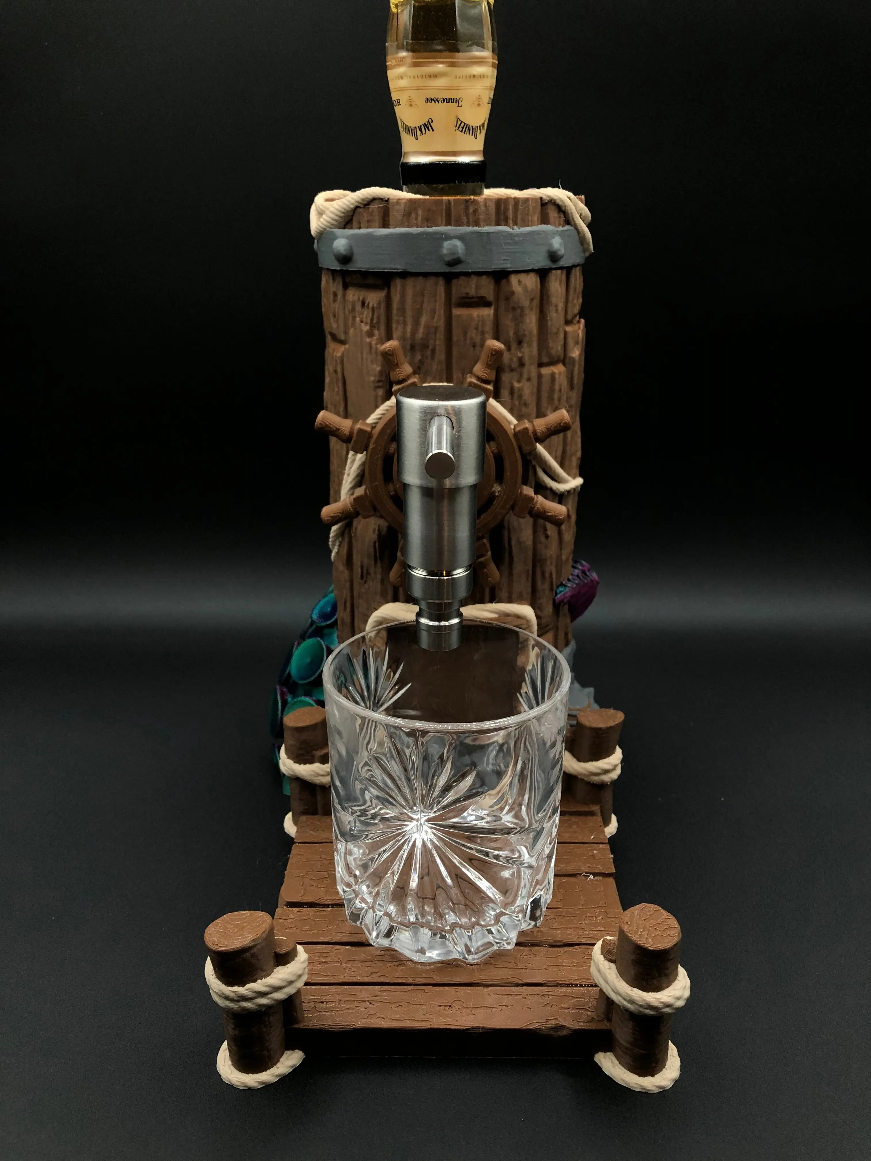 The buccaneer. whiskey/Wine Dispenser