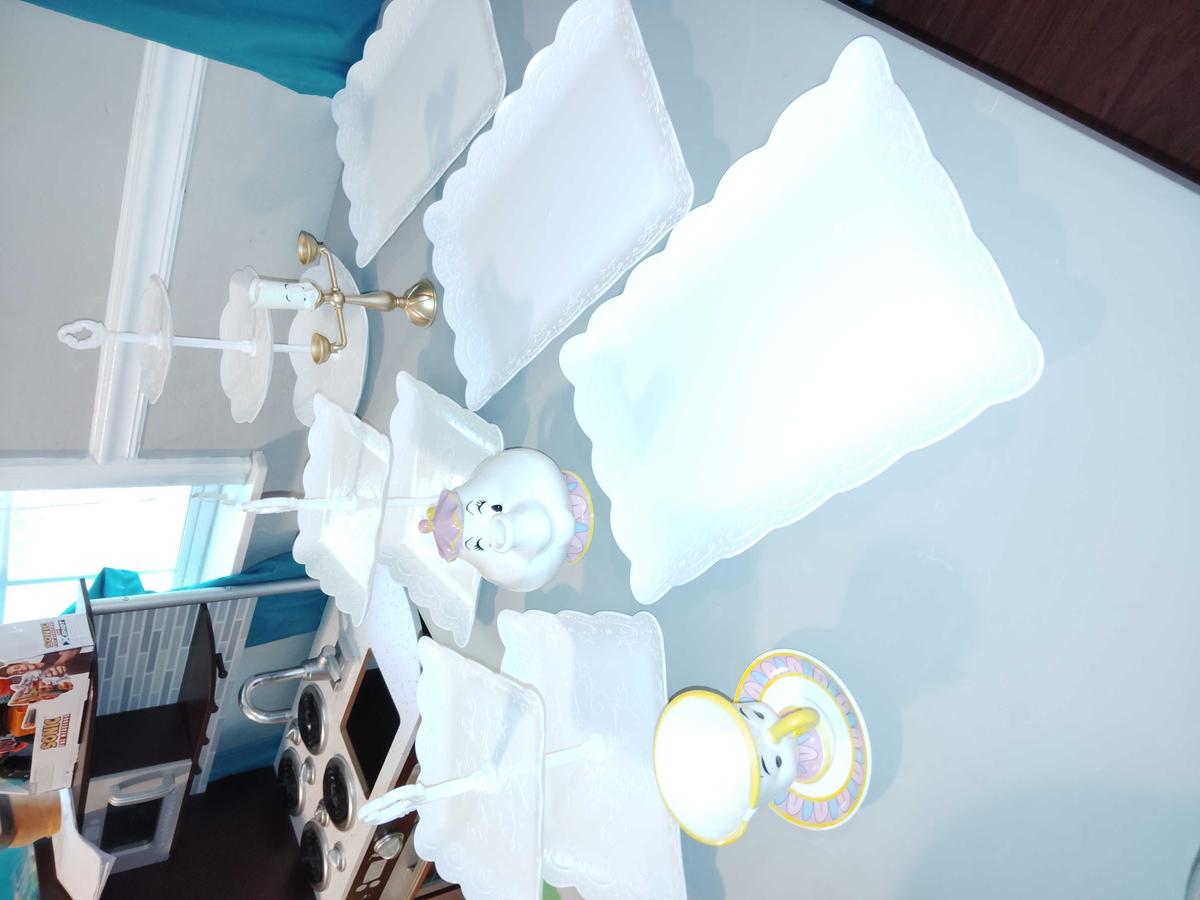 Item: 6Pcs Cupcake Stand White Plastic Cake Stand Desser