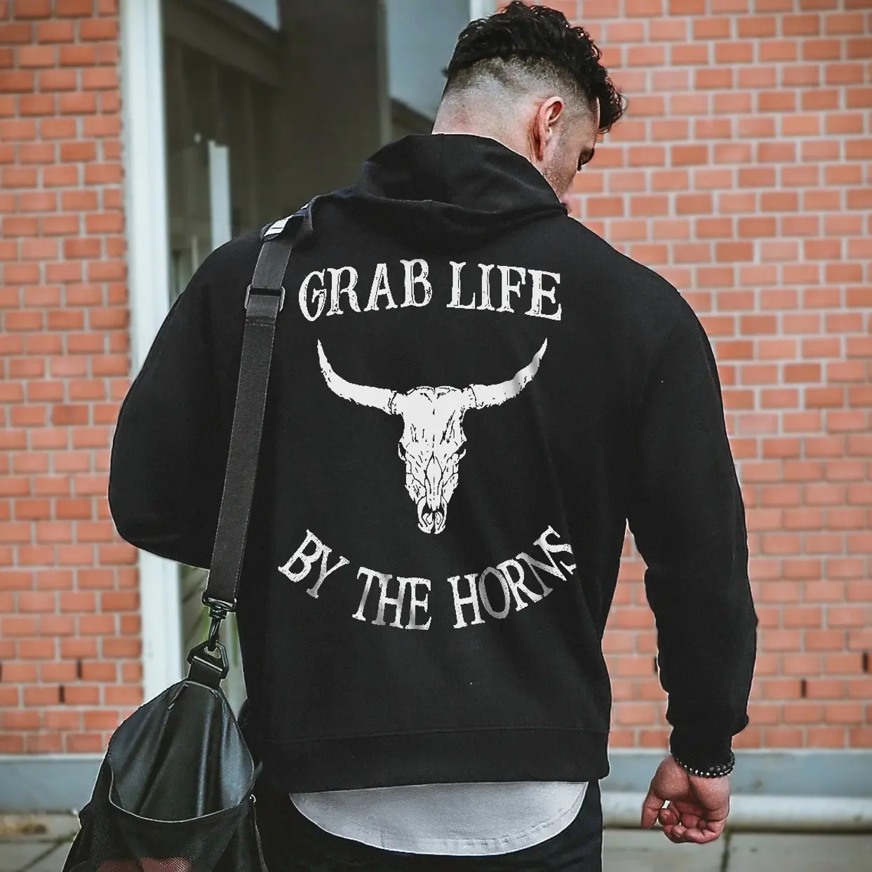 Grab Life By The Horns Hoodie