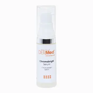 DERMed Chromabright Serum - Clinically Essential for Skincare with Glycolic Acid & Hyaluronic Acid Benefits