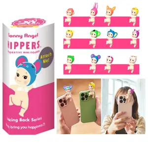 Sonny Angel HIPPERS Looking Back Series - Original Mini Figure/Limited Edition - 1 Sealed Blind Box Random Cute Collectible Figurines Gift for Kids Birthday