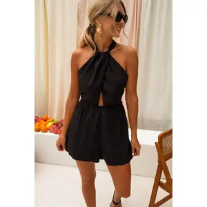 Black Wael Romper