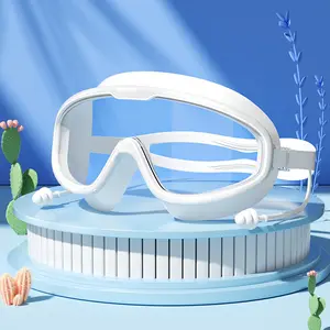 Kids Large-Frame Waterproof And Anti-Fog Swimming Goggles