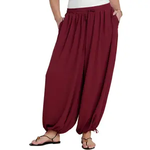 ELOQUII Women's Plus Size Drawstring Balloon Pant