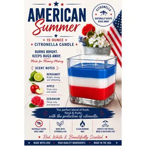 American Summer Citronella Candle
