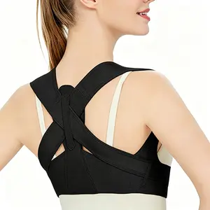 Posture Belt for Women and Men, Back Brace with Lumbar Support, Shoulder Straps for Improved Posture, Comfortable and Adjustable Design