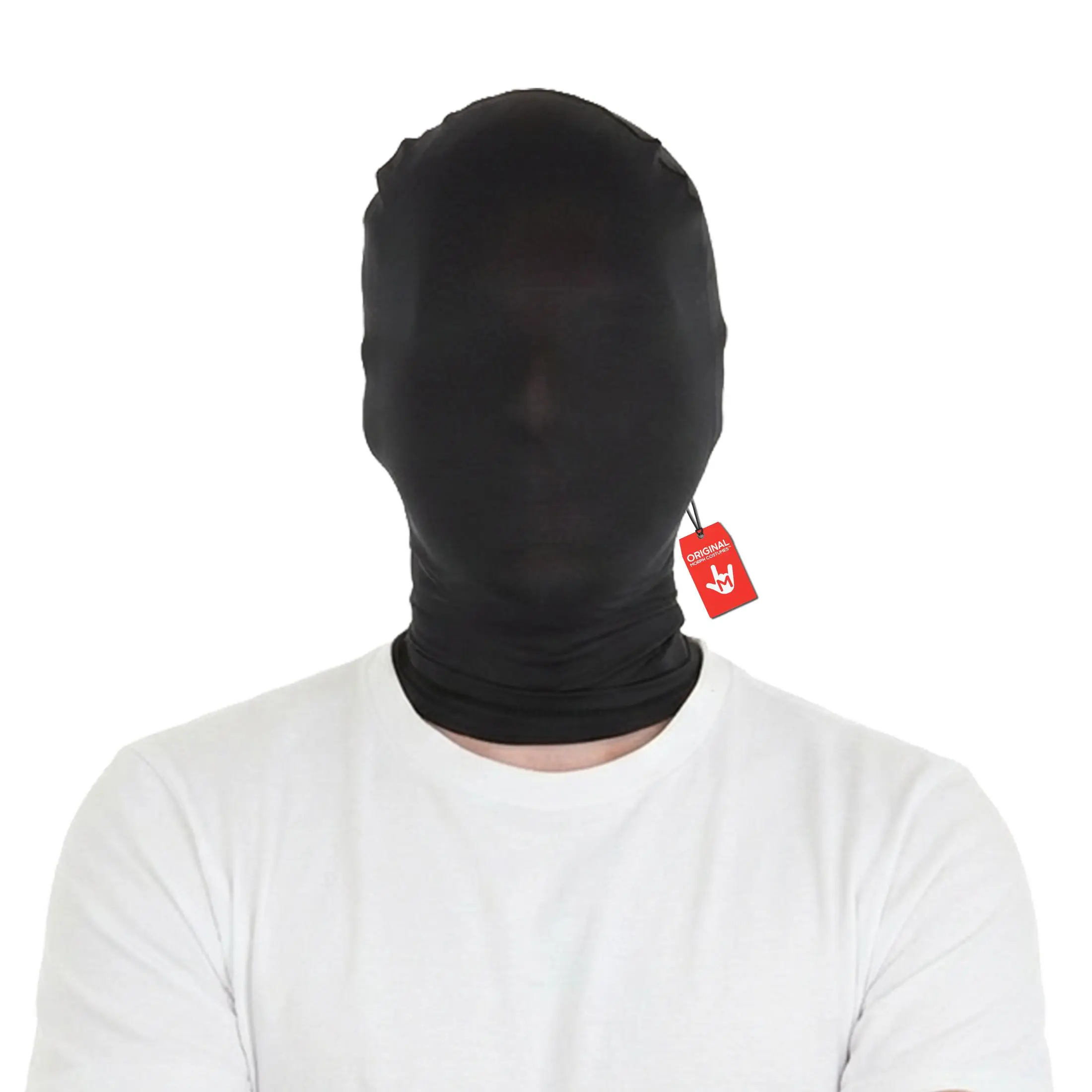 Men's Halloween Scary Morph Mask - One Size, Full Face Faceless Accessory for Special Occasion Costumes