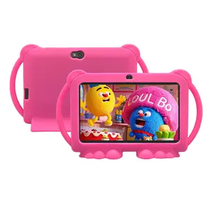 Parental Control & 5g WiFi 7 Inch Android Dual Camera Tablet PC, 2gb RAM 32GB Storage, Child Learning Shockproof Tablet with Case, Student Gift (/blue)