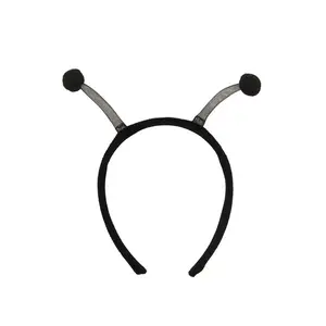 Black Bug Antennae Headband