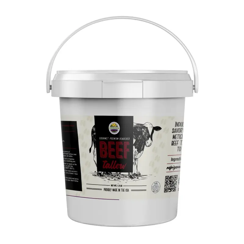 Cornhusker Kitchen Premium Rendered Beef Tallow 1.5 lb tub