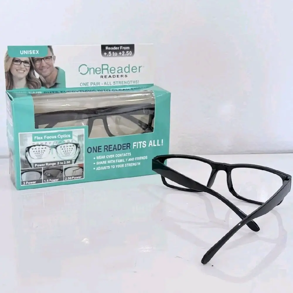 One Reader Flex-Focus Reading Glasses with Auto Focus Lens and
