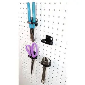 Pegboard Tool Holder, Accessory, Wallwerx (4-pack)
