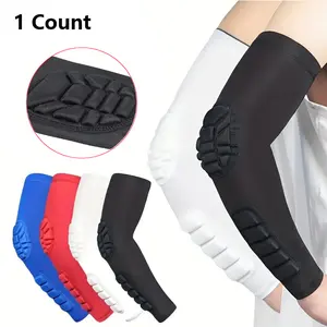 Adult Football Arm & Forearm Pads, Sports Arm Sleeve, Protective Sleeve, Breathable Design for Volleyball Basketball Sports, Comfortable Elbow Support, 1 Piece