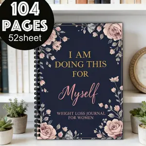 A5 Size Weight Loss Essential, Fitness Journal Notebook, Diet Planning Book, Daily Tracking, Habit Formation, Dream Vision Board