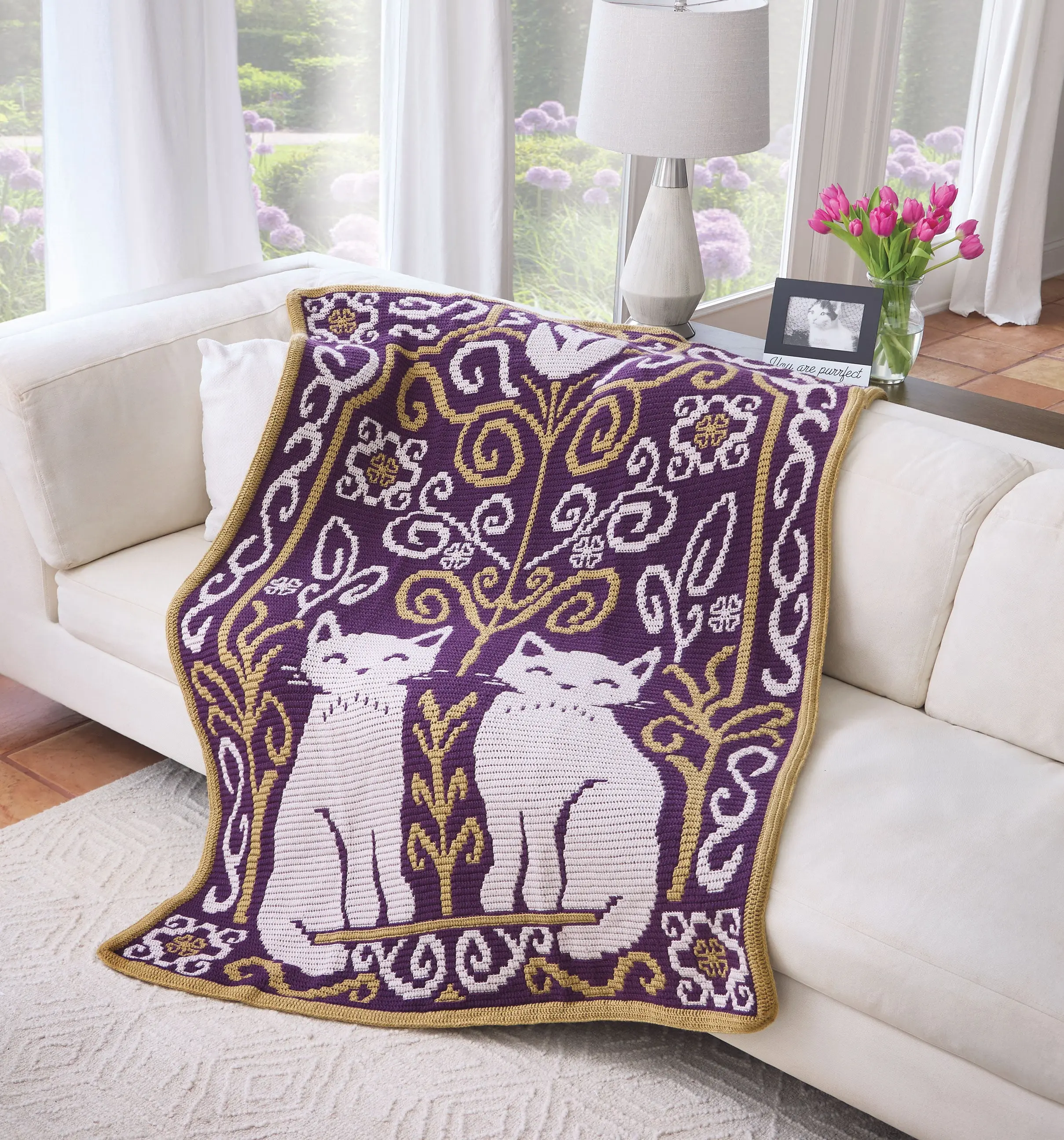 Cat Folk Crochet Blanket Cat Folk Crochet Blanket