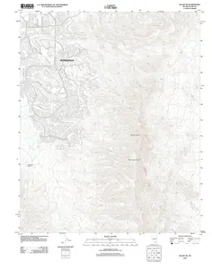 Sloan NE Nevada USGS Topographic Quadrangle Map, 2012, 1:24000