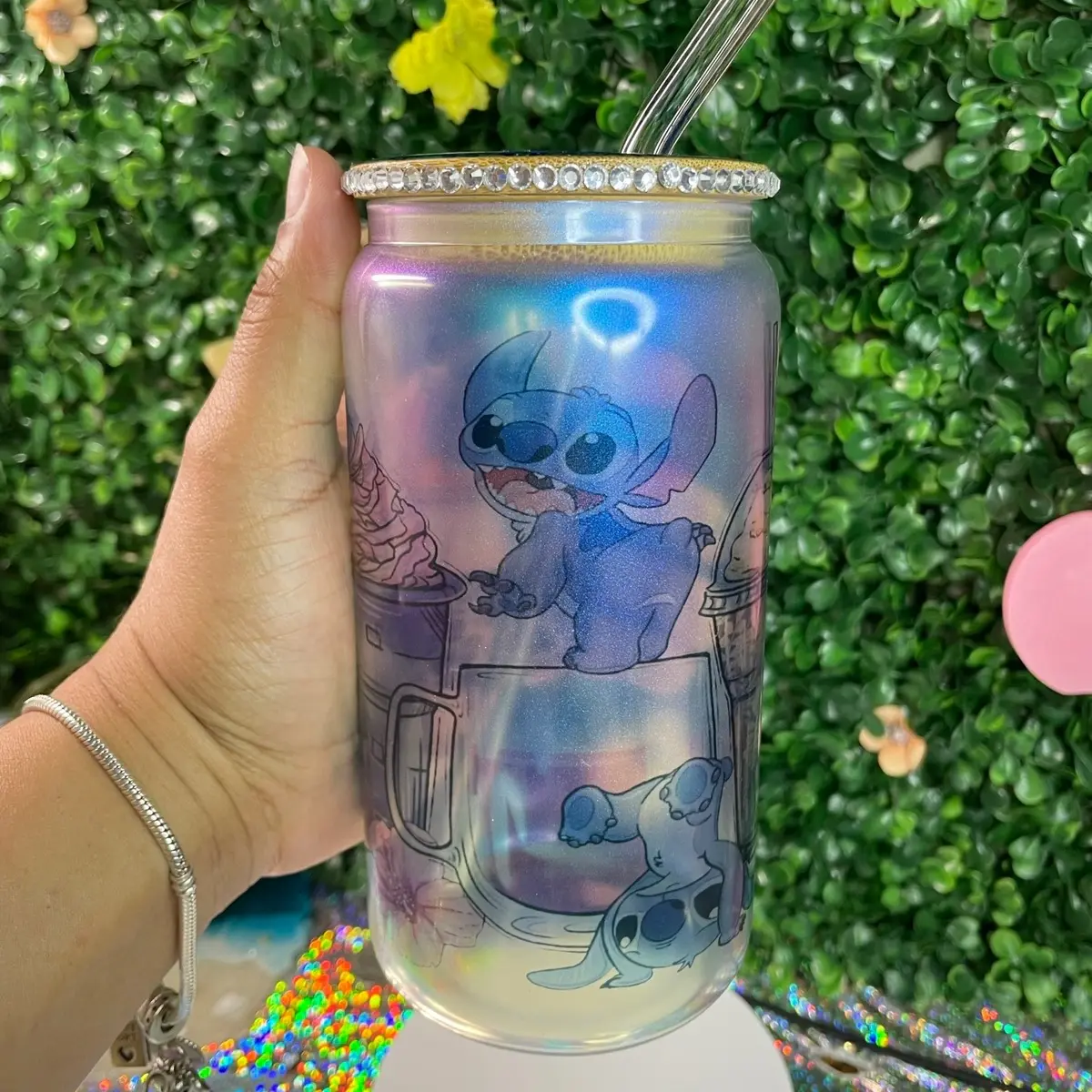 Tumbler stitch bamboo