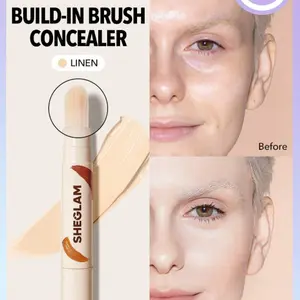 SHEGLAM Perfect Skin Liquid Concealer - High Coverage, Fair 20 Shades, Moisturizing, All-Day Hydrate, Black Friday Sale - Blemish, Balm