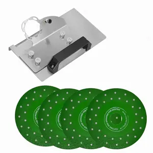 Diamond Cutting Disc, 5 Counts Glass Cutting Disc, Angle Grinder Cutting Disc, Multifunctional Cutting Tool for Ceramic Tile, Jade, Crystal, Wine Bottle