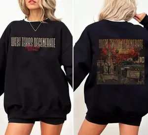 Treaty Oak Revival Sweatshirt, West Texas Degenerate Graphic Shirt