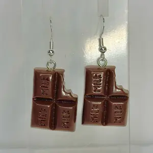 Milk Chocolate Candy Bar Earrings