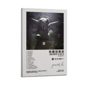 $AD Boyz 4 Life II Junior H Modern Art Deco Painting Art Poster Wall Decoration Wall Poster Art Wall Rich Art Painting Corridor Art Painting Decoration wall decor Illustrations