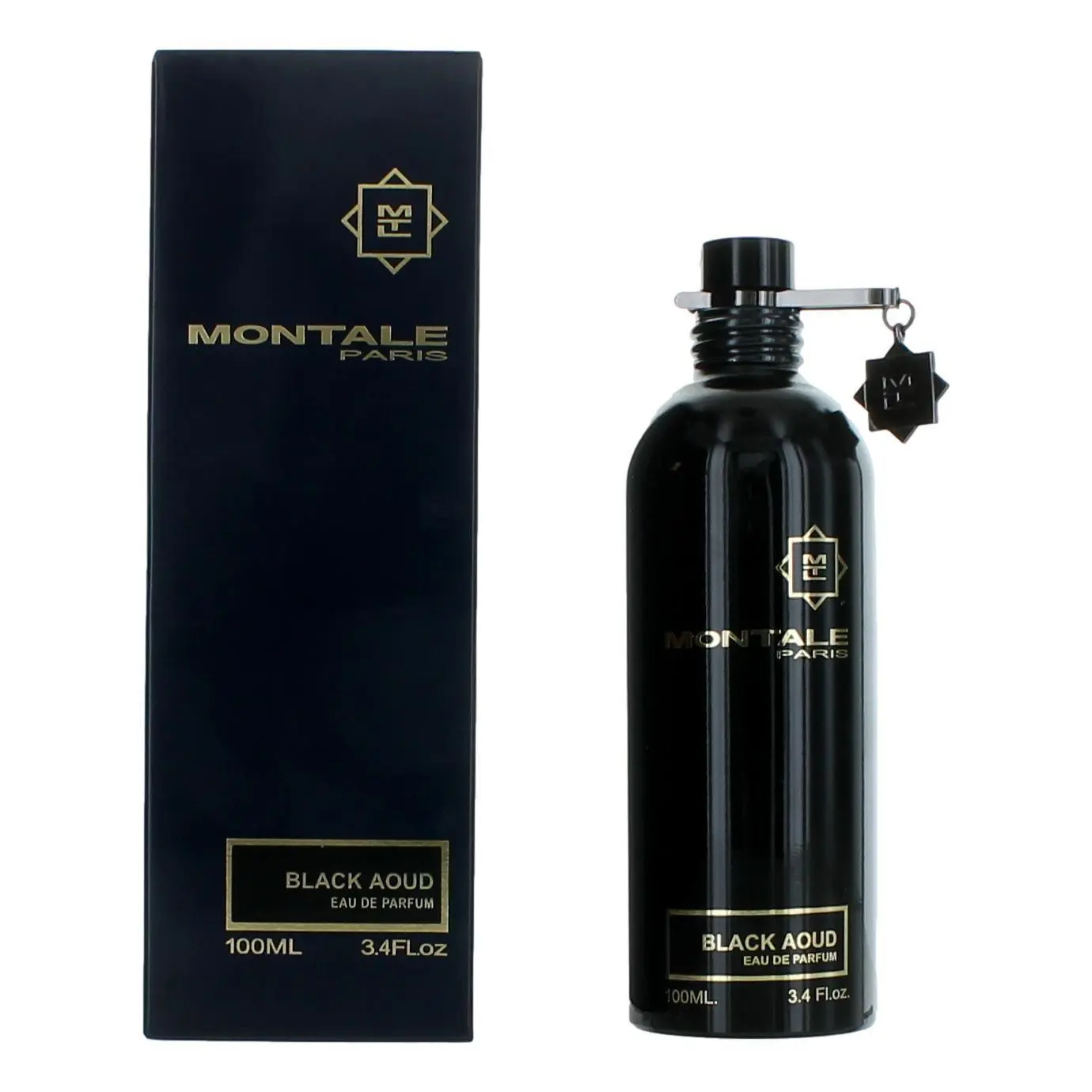 MONTALE Black Aoud EDP, 100ml Perfume (3.4oz 100 ml Bottle), Women's Fragrance for Personal Use, Single Item Bottle