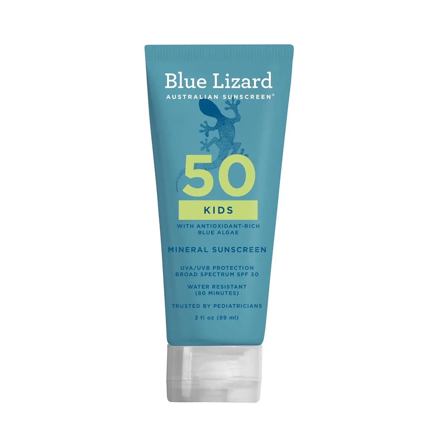 Blue Lizard Australian Kids Mineral Sunscreen Lotion, SPF 50, 3 fl oz
