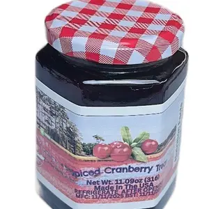 11.09 Oz Spiced Cranberry Treat - Made in the USA - Refrigerate After Opening - Net Wt 316g