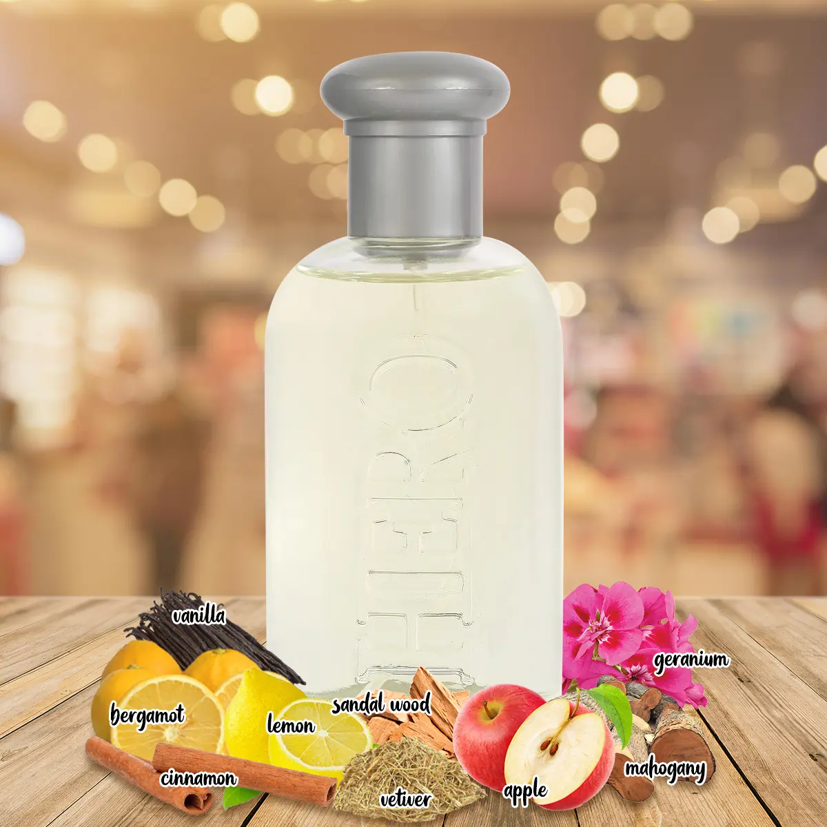 Bundle of EBC Hero, Hero Scent, Hero Intense and Hero in Night Eau