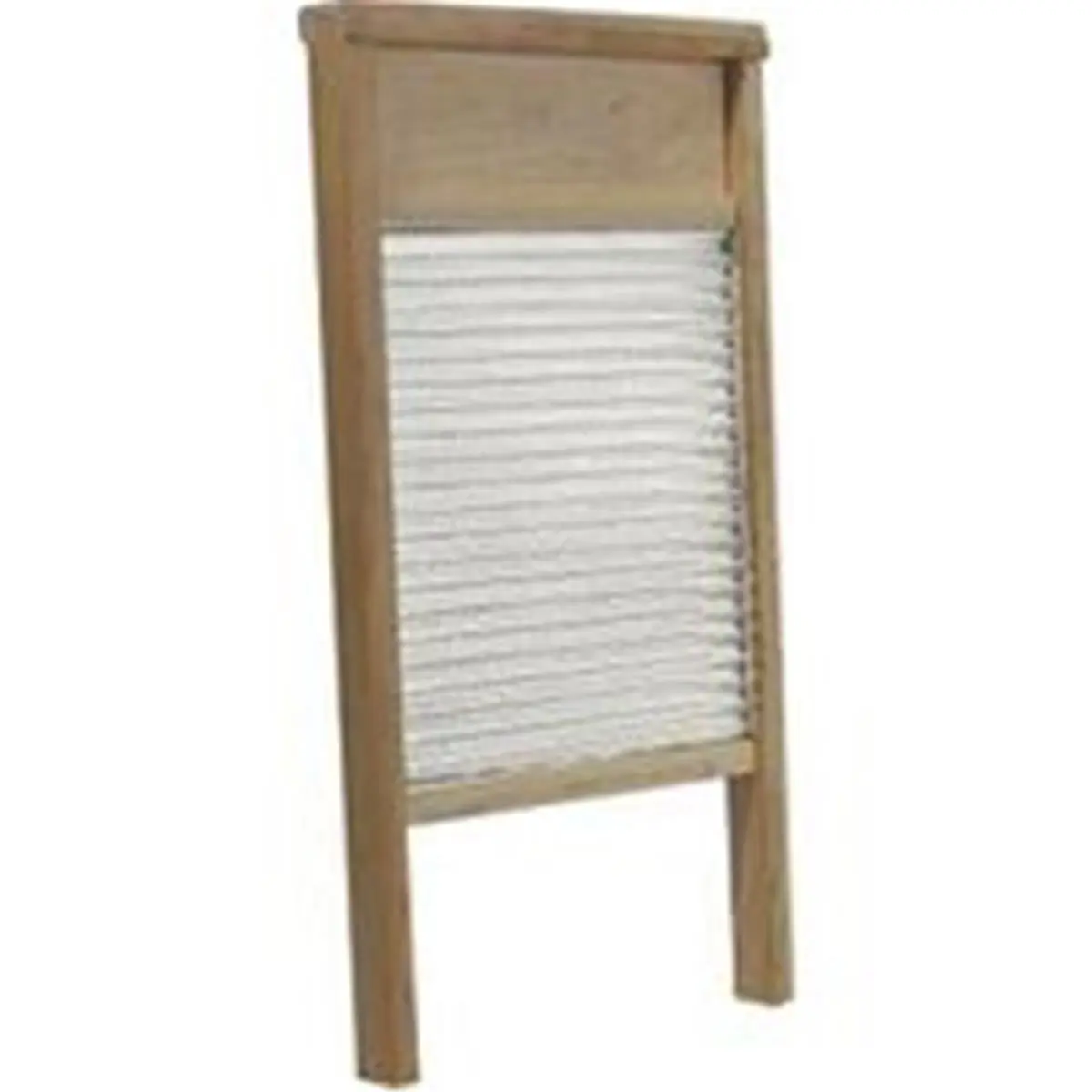 212 MAIN Galvanized Washboard (BWBG12 Model) - Durable Double-Face Fully Mortised Wooden Laundry Item, Traditional Household Appliance Part, Home Goods Accessory, Accessories