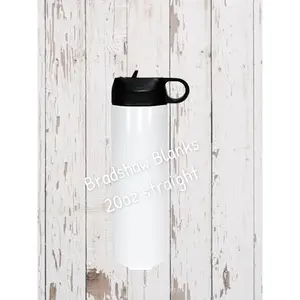 Straight water bottle