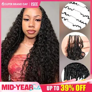 [NEW ARRIVAL] ISEE HAIR Crochet Human Hair Designed for Miracle Knots Pre Separated 50g/Pack Knotless Boho Braids Vacation Hair Plush Texture Time Saving Wear Summer Vibe #ISEECrochetNewArrivals #SummerWins #DealsForYouDays summer hairstyles