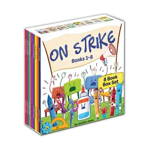On Strike Book Box Set (Books 1-8) Art Drawing