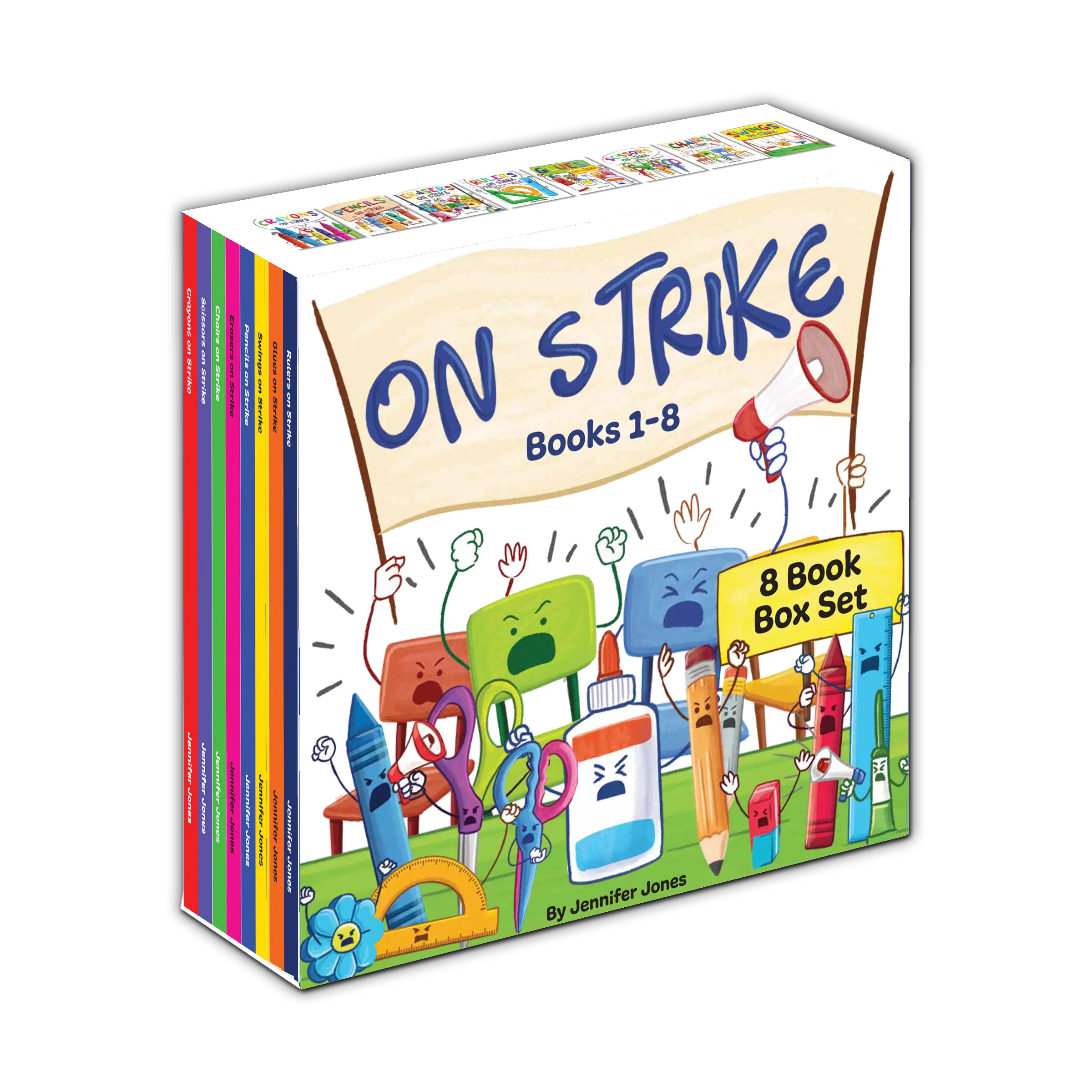 On Strike Book Box Set (Books 1-8) Art Drawing