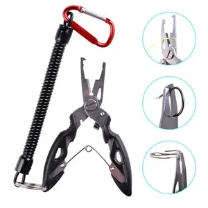 Fishing Pliers Set, Multi-Function Fishing Tools, Hook Recovery Line Cutter, Split Ring Tool, Fishing Scissors, Essential Gear