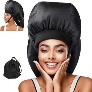 Bonnet Hair Dryer, Ideal Hair Diffuser for Curly Hair， Your Ultimate Solution - Spacious Capacity Blow Dryer Cap for Rapid Styling of Curls