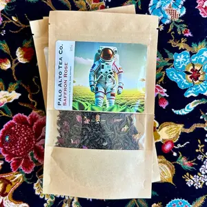 Saffron Rose Tea - Premium Black Tea with Saffron, Rose, Cardamom, Almond and Pistachio.