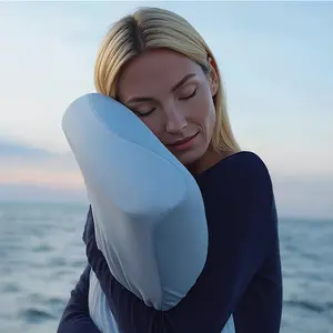 Ultra-Soft Memory Foam Pillow for Deep Sleep , Breathable & Supportive Neck Pillow,Gery