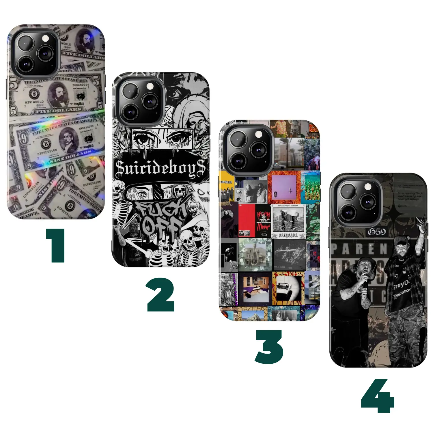 4 Styles Ver2 uicide.boys Phone case, Greeyyy 59 Phone Case, SBoy Phone Case - Gift For Fan Phone Accessories for iPhone 16 pro max, 15/SE, SS Galaxy