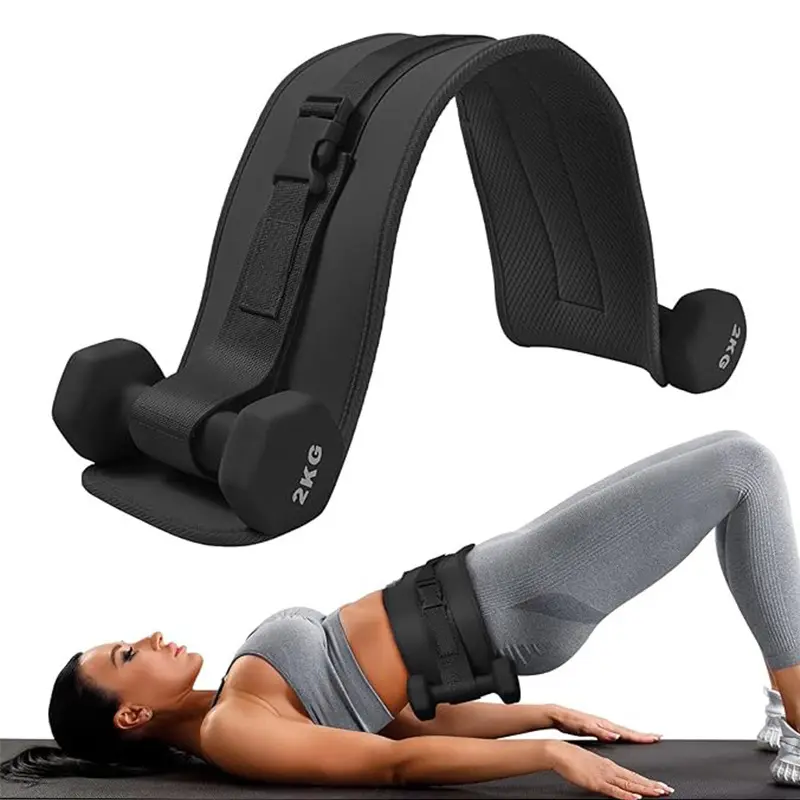 Belt Dumbbell Barbell Weight Belt Hip Bridge Auxiliary Belt Fitness Weight Training Belt Hip Thrust Weight Belt