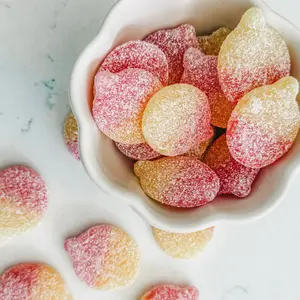 Swedish Fizzy Peach Candy