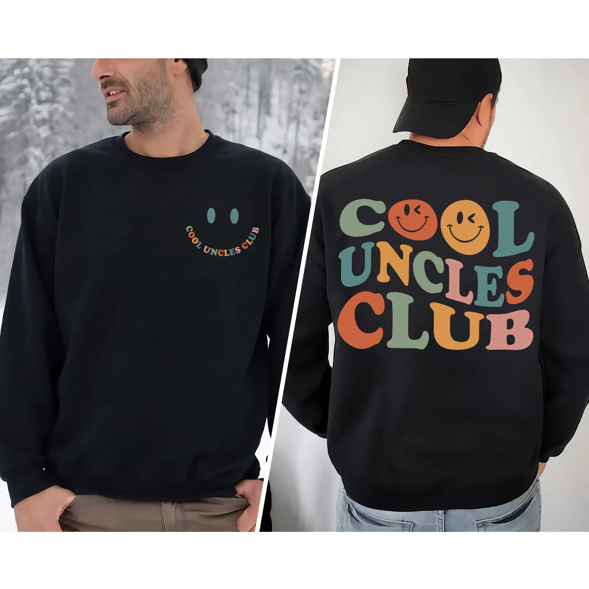 Cool Uncles Club Sweatshirt Uncle Sweatshirt Uncle Shirt Uncle Gift Big Brother Shirt Little Brother Shirt New Uncle Shirtuncle To Be Shirt, T-shirt, Sweatshirt, Hoodie, Free Shipping