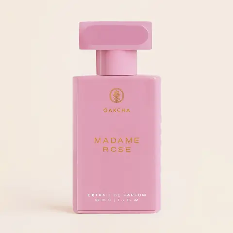 Madame Rose – Floral Fruity Green Extrait de Parfum | Turkish Rose, Litchi & Cashmere Woods | Feminine Fragrance