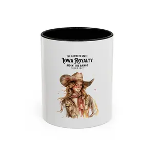 Iowa Royalty: Accent Coffee Mug (11, 15oz)