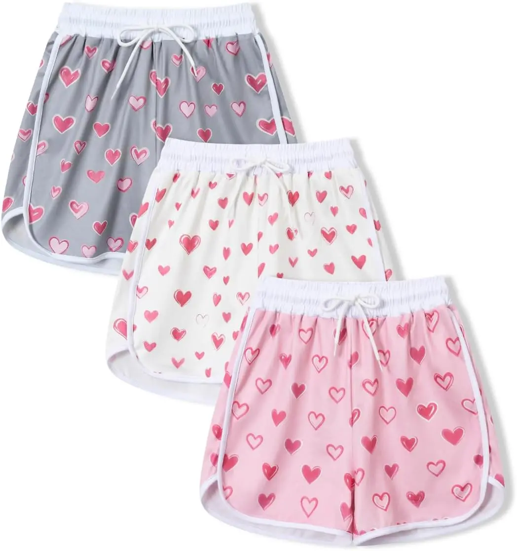 3 Pack Girls Shorts Clothes Size 9-16 Years Athletic Shorts Teen Girls Trendy Casual Summer Outfits