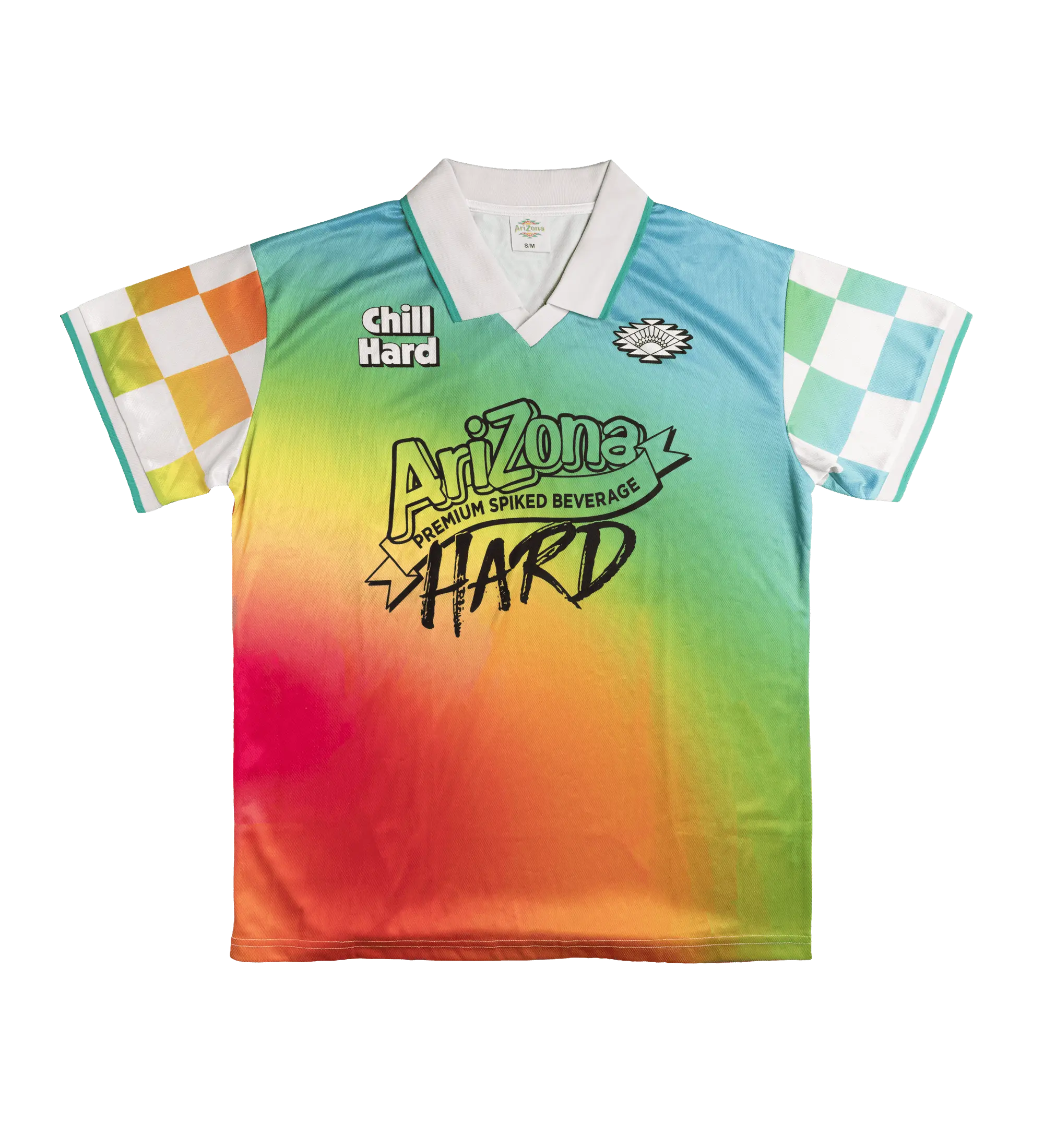 AriZona Hard Rainbow Gradient Soccer Jersey