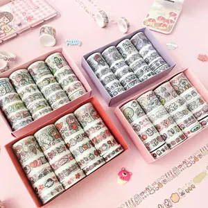 20 Cute Washi Tape Set for Scrapbooking, Journaling, DIY Craft, Gift, School Supplies, Stickers Tween Girls